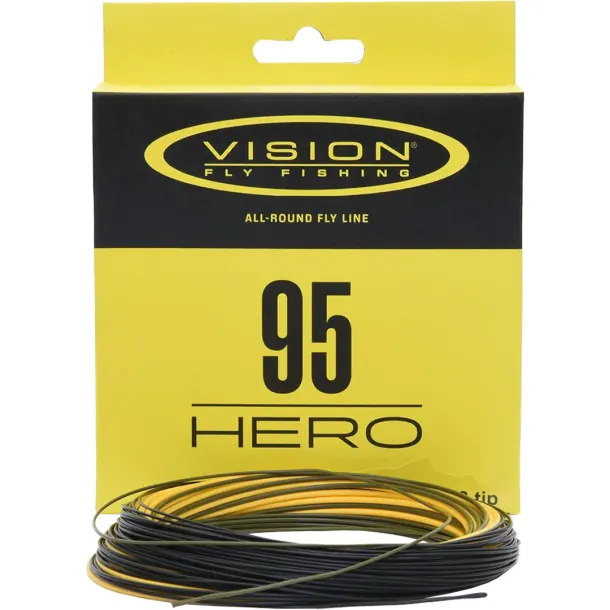Vision Hero 95 WF Flueline WF5 12g Floating To 10 fod Sink 3 Tip WF5 12g Floating To 10 fod Sink 3 Tip