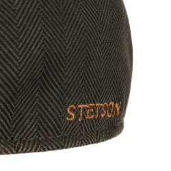 Stetson Herringbone Duck Flat Cap