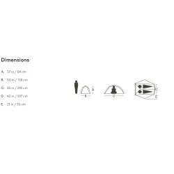 Nemo Hornet Elite OSMO Ultra Letvgts Telt 2-Person 2025