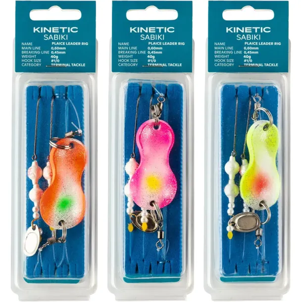 Kinetic Sabiki Plaice Leader Rig