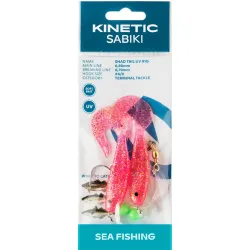 Kinetic Sabiki Shad Tail UV Rig