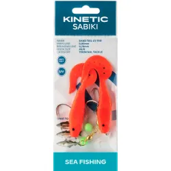 Kinetic Sabiki Shad Tail UV Rig