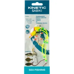 Kinetic Sabiki Tournament Spin &amp; Turn Rig
