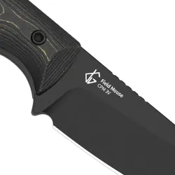 Kizer Field Mouse | CPM 3V | FatCarbon Camo Gold | Fixed Blade