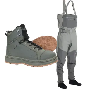 Vision Koski Grey �ndbare Waders S�t