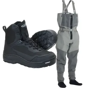 Vision Koski Grey Zip + Musta Michelin Waders S�t