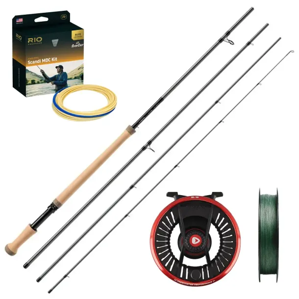 Laks Elv Flue S�t Bronze