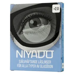 Niyado Silicone Stick On Linser Med Styrke