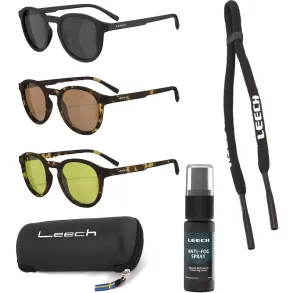 Leech ATW3 Polaroid Solbrille Pakke