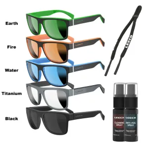 Leech Street Polaroid Solbrille Pakke