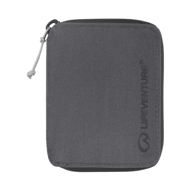 Lifeventure RFID Bi-Fold Wallet Rejsepung Grey Grey