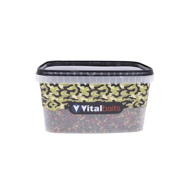 Vital Baits Pellets Spod Mix Bucket 3kg