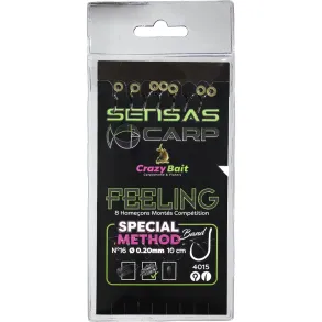 Sensas Method Bands 4015 Hook To Nylon