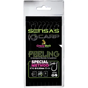 Sensas Method Spike 4015 Hook To Nylon