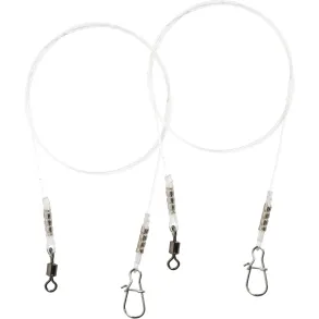 Mikado Fluorocarbon Jaws Snap Leader