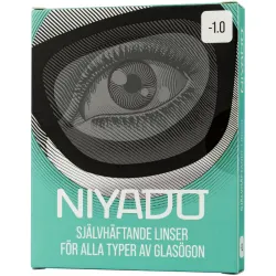 Niyado Silicone Stick On Linser Med Styrke