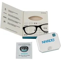 Niyado Silicone Stick On Linser Med Styrke