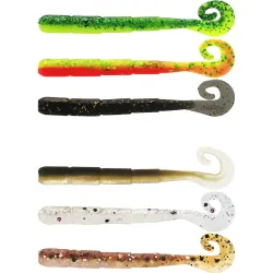 Westin Ned Worm Curltail Mix Pakke