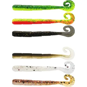 Westin Ned Worm Curltail Mix Pakke