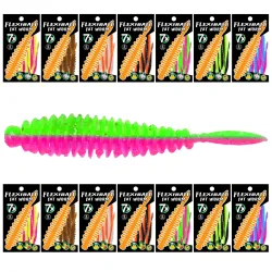 Skull Gear Flexibait Fat Worm 5pak