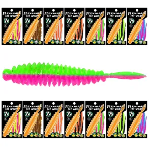 Skull Gear Flexibait Fat Worm 5pak