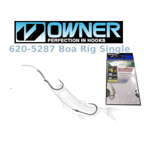 Owner Boa Adjustable Two Hook Locking Rig