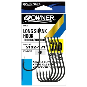 Owner Long Shank Trolling Bait Hook
