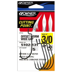 Owner Offset Worm Wide Gap