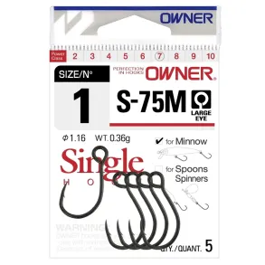 Owner S-75 Minnow Single Hook
