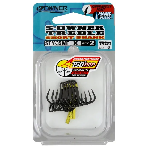 Owner STY-35MF Y-trekrog Magic Fluorine