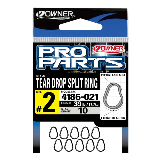 Owner tear drop Split Ring BC