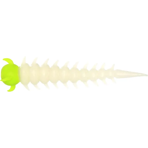 Westin Greedy Worm Banana White/Chartreuse Banana White/Chartreuse