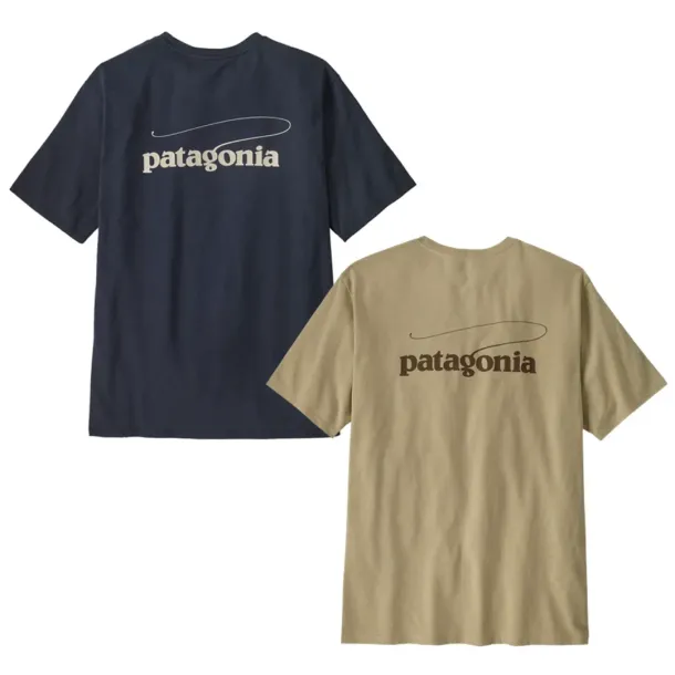 Patagonia Men's Casting Logo Responsibili-Tee