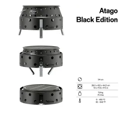 Petromax Atago Black Edition