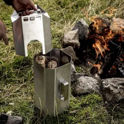 Petromax Charcoal Maker Stainless Steel