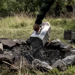 Petromax Charcoal Maker Stainless Steel