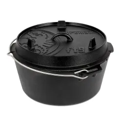 Petromax Dutch Ovens with plane bottom surface
