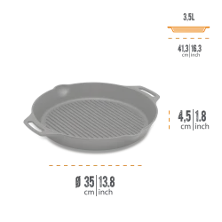 Petromax Grill Fire Skillet With Two Handles