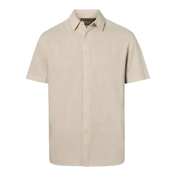 Pinewood V�rnamo Men's Hemp Mix Kort�rmet Skjorte