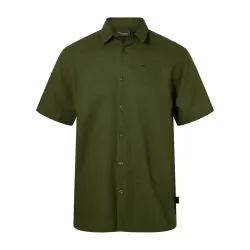 Pinewood V�rnamo Men's Hemp Mix Kort�rmet Skjorte