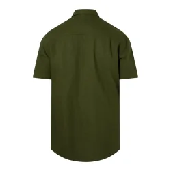 Pinewood V�rnamo Men's Hemp Mix Kort�rmet Skjorte