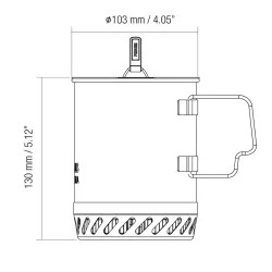 Primus Lite Ultra Stove System 0,8L