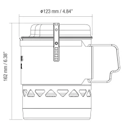 Primus Lite XL Stove System II 1,0L