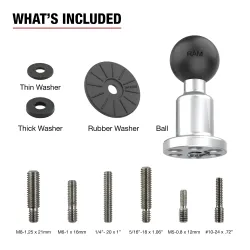 RAM Gim-Ball Fishfinder Gimbal Base Adapter