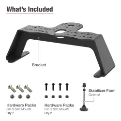 RAM Heavy Duty Fish Finder Deck Mount