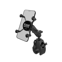 RAM X-Grip Phone Mount with RAM Tough-Claw Small Clamp Base - Medium