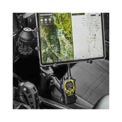 RAM X-Grip Phone Mount with RAM Tough-Claw Small Clamp Base - Medium