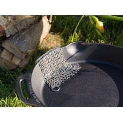 Petromax Chain Mail Cleaner for Cast and Wrought Iron