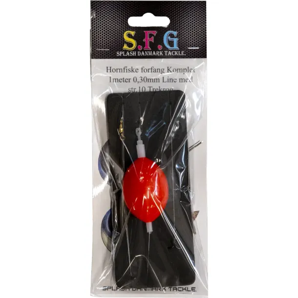 SFG Hornfiske Forfang Komplet
