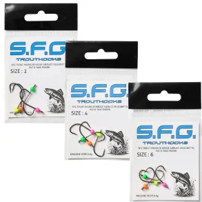 SFG Trout Hooks Tungsten